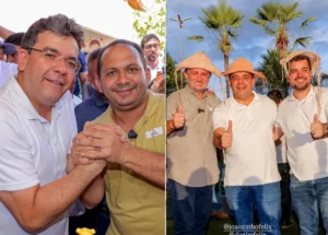 Situação e oposição declaram apoio a Rafael Fonteles durante agenda no Norte do Piauí