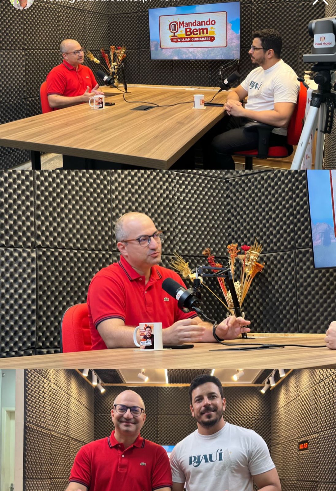 Secretário Rodrigo Cavalcante participa do podcast “Mandando Bem” e destaca ações do Interpi no Piauí